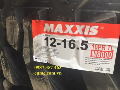 Lốp 12-16.5 hãng MAXXIS