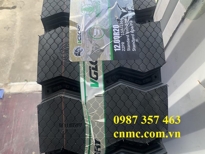 Lốp tải VGLORY 12.00R20 Gai Mỏ 22PR