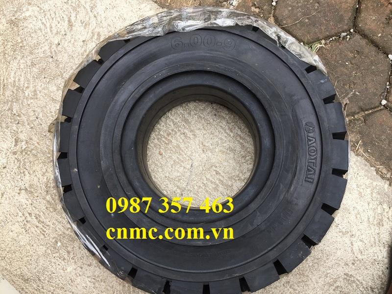 Lốp xe nâng mã 6.00-9 hãng AOTAI chất lượng cao