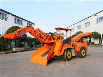 Máy cào vơ bánh lốp hiệu Siton công suất 120 khối