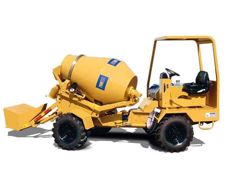 Xe trộn bê tông tự hành, tự nạp liệu Carmix One