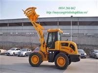 Mua máy xúc đào kẹp gỗ hay mua máy xúc lật kẹp gỗ trung quốc