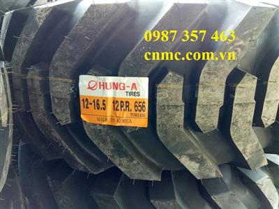 Lốp 12-16.5 hiệu HUNG-A Hàn Quốc