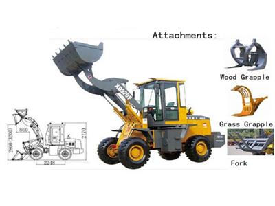 Máy xúc lật sức nâng 2 tấn model XD920F