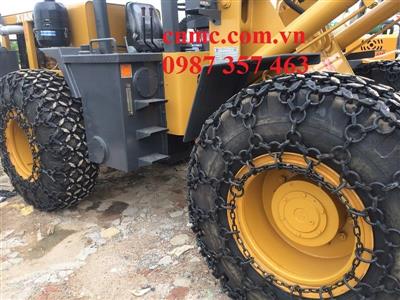Xích bọc lốp 20.5-25 máy xúc lật